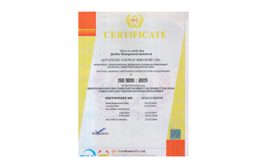 Certificate of participation